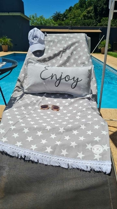 LONA PILETERA PLAYERA ESTRELLA GRIS - comprar online