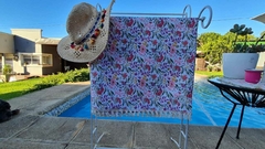 LONA PILETERA PLAYERA FLORES - comprar online