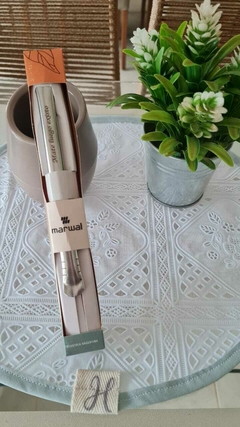 BOMBILLA DE ACERO INOXIDABLE MATE LUEGO EXISTO - comprar online