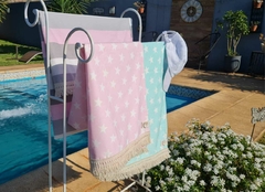 LONA PILETERA-PLAYERA-PLAYA ESTRELLA ROSA - HOMEMADE