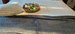 MANTA CORDERITO GRIS TOPO - comprar online