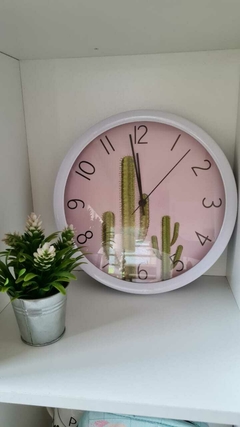 RELOJ DE PARED CACTUS en internet