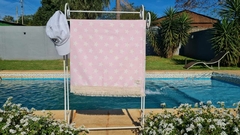 LONA PILETERA-PLAYERA-PLAYA ESTRELLA ROSA en internet