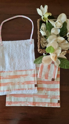 SET ESCOLAR RAYAS ROSA