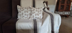 FUNDAS RAMITAS BEIGE - comprar online