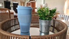 VASO TÉRMICO TIPO STARBUCK MUG CELESTE
