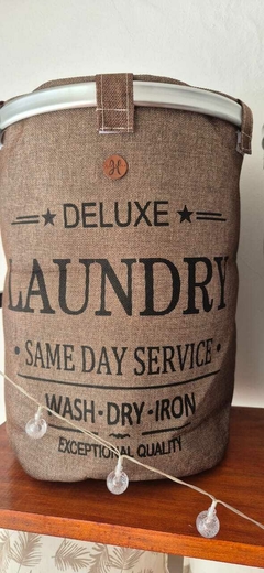 CESTO TOPA LAUNDRY TABACO