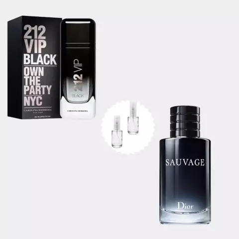 Combo 212 Vip Black + Sauvage