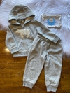 Conjunto carters em fleece 18 meses