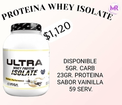 PROTEINA WHEY ISOLATE - comprar en línea
