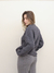 Blusão Tricot Celine cinza - BASIC