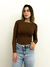 Body Ísis Marrom - loja online