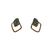 Brinco Banhado a Ouro 18K em Pedras Naturais - comprar online