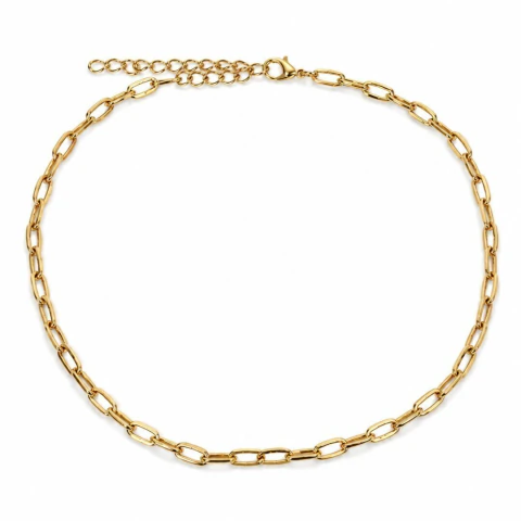 Choker de Elos Dourada