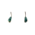 Brinco Banhado a Ouro em Pedras Naturais Esmeralda - comprar online