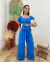 CONJUNTO CALCA PANTALONA E CROPPED