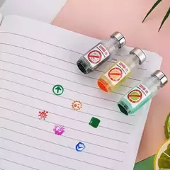 Caneta em Gel Seringa Vacina - Papelaria Fofa