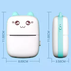 Mini impressora de gatinho - Papelaria Fofa