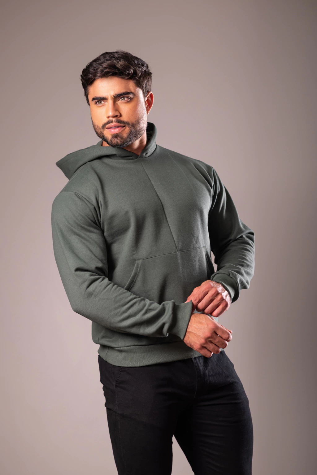 Blusa Moletom Masculina com Capuz