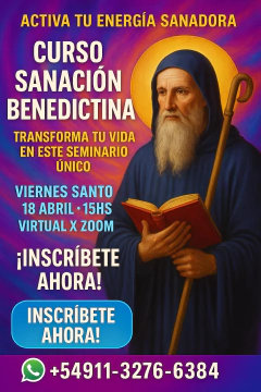 Sanación Benedictina en Viernes Santo