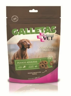 Galletas Profesional vet Adultos Cordero y Arroz x300gr