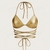 Top dourado brilhante