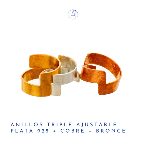 Anillo Triple Adaptable
