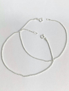 Pulseira fina bolinhas. Prata 925