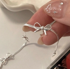 Pulseira lacinhos. Prata 925 - comprar online