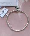 pulseira Pandora fecho Minnie. prata 925. Sob encomenda