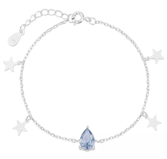 Pulseira estrelas. Prata 925 - comprar online