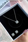 Conjunto Pandora. Prata 925