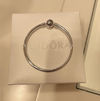 bracelete Pandora. prata 925. 18 cm