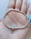 Pulseira Pandora. Prata 925. Sob encomenda