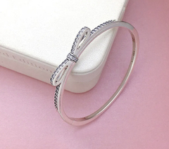 pulseira laço Pandora. prata 925. (sob encomenda)