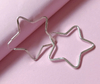 Argola estrela. Prata 925 - comprar online