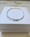 bracelete fio fino. prata 925