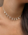 Choker abençoada. Prata 925