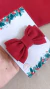Laço em Linho Maria - 8cm - comprar online