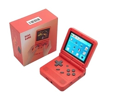 Coopreme-V90 16GB Flip Handheld Game Console de Sistema Aberto, 3.0 ", Tela IPS, 16 Simuladores, PS1, Presentes Infantis