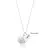 Colar Personalizado a Laser Medalha Dupla M + P PRATA 925 - comprar online