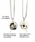 Kit 2 Colares Personalizados Medalha FOTO LÁPIS & Caixinha Presente na internet