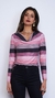 BLUSA (ML) IL MOONLIGHT LISTRADO MESCLA EST. ROSE