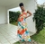 VESTIDO ESTAMPADO LONGO FEM