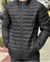 JAQUETA OGOCHI CULT SLIM PUFFER PRETA