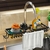 Organizador de Pia Duplo Compartimento Porta Esponja - Bem do Lar - Loja Bem do Lar | Soluções Criativas para Casa, Cozinha, Organização, Decoração. 