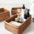 Cesta Mesa Posta Rattan Artesanal - Bem do Lar - Loja Bem do Lar | Soluções Criativas para Casa, Cozinha, Organização, Decoração. 
