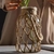 Vaso de Vidro Artesanal com Alça de Corda - Bem do Lar - Loja Bem do Lar | Soluções Criativas para Casa, Cozinha, Organização, Decoração. 