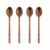 Conjunto de Colheres Colher De Sopa De Madeira Natural Rústico - Gourmet Kitchen - comprar online