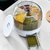 Dispensador Porta Alimentos e Grãos Giratório Gourmet Kitchen - comprar online
